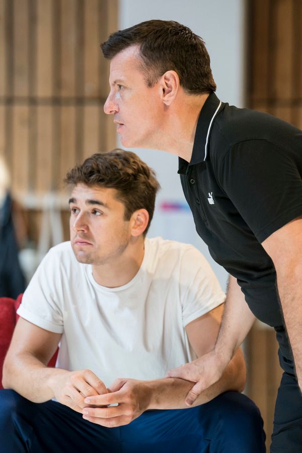 Fred Haig with Bill Deamer  Photo