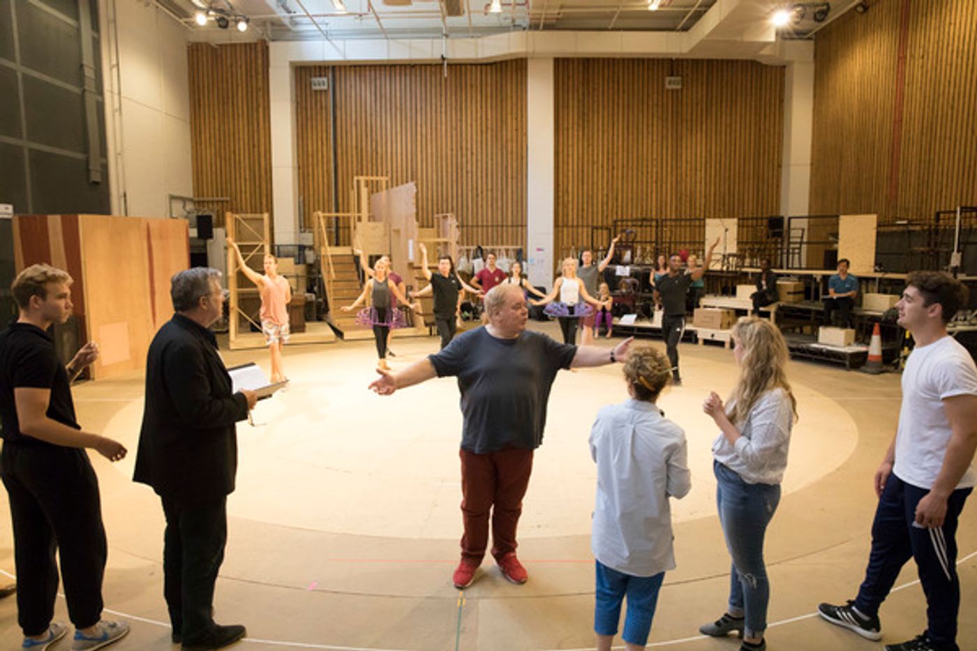 Photo Flash: In Rehearsals for FOLLIES at National Theatre  Image