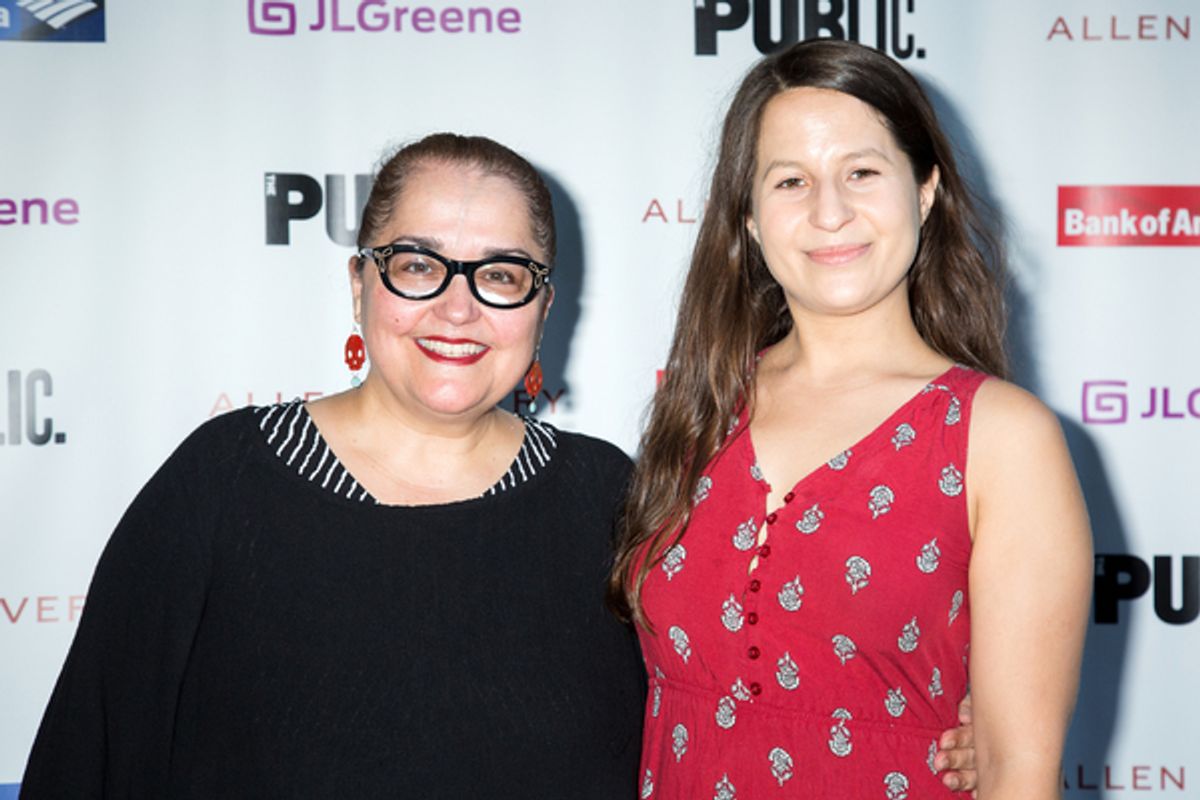 Laurie Woolery, Shaina Taub at 