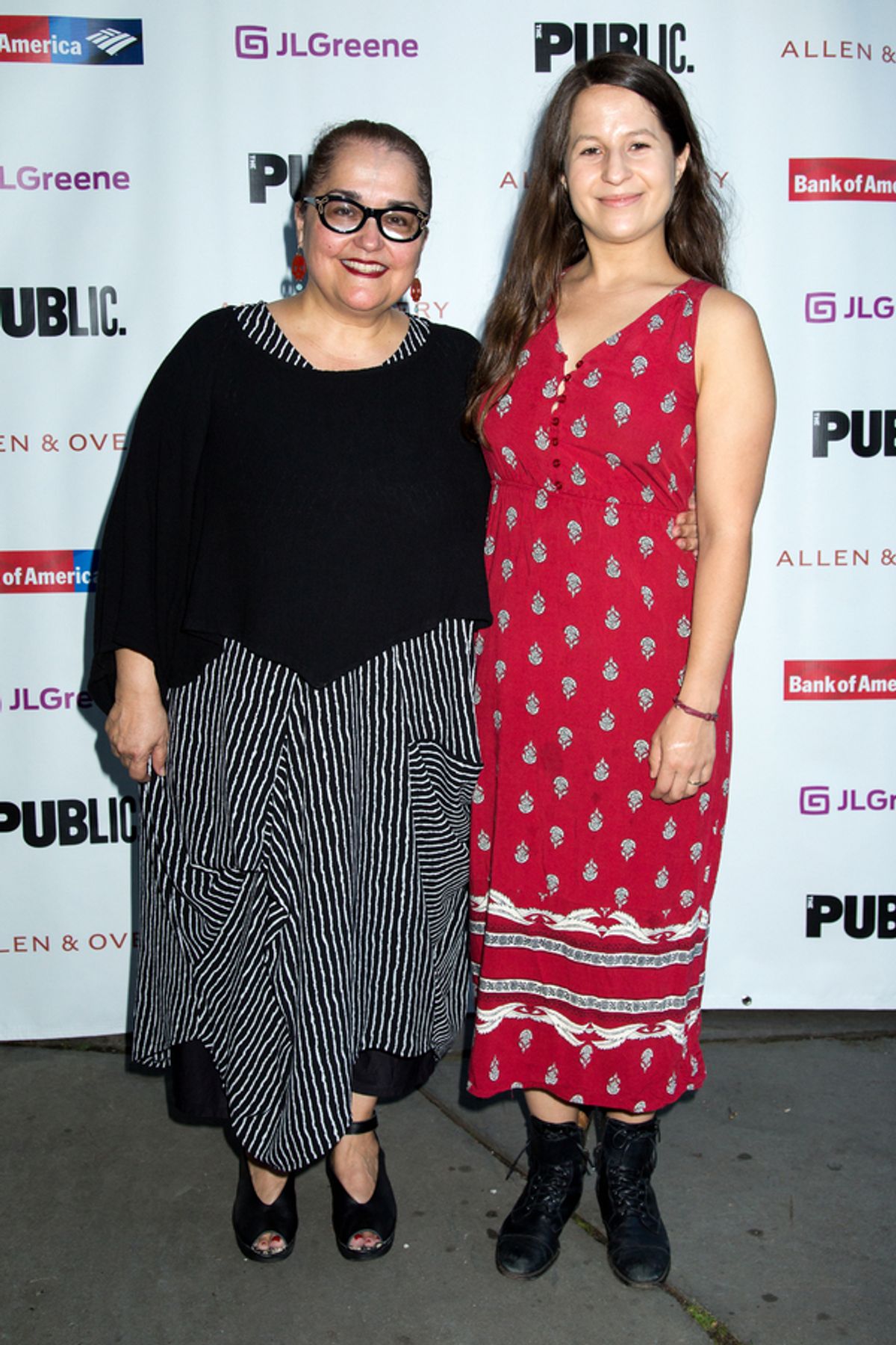 Laurie Woolery, Shaina Taub at 