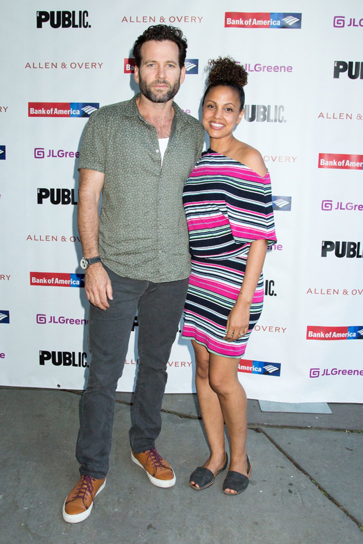 Eion Bailey, Weyni Mengesha at 