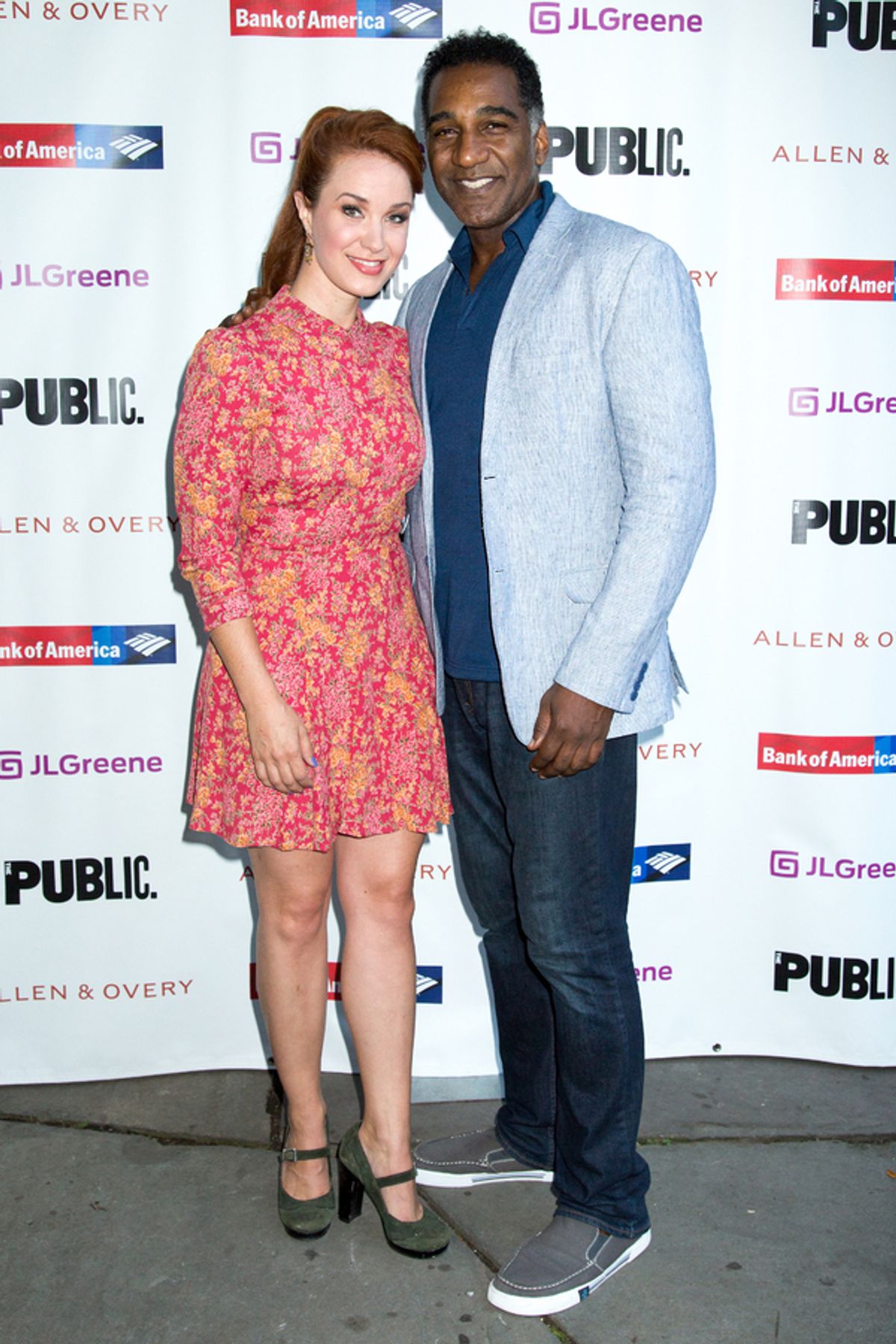 Sierra Boggess, Norm Lewis at 