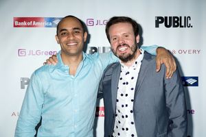 Saheem Ali, Michael Thurber @ BroadwayWorld Saheem Ali, Michael Thurber Photo