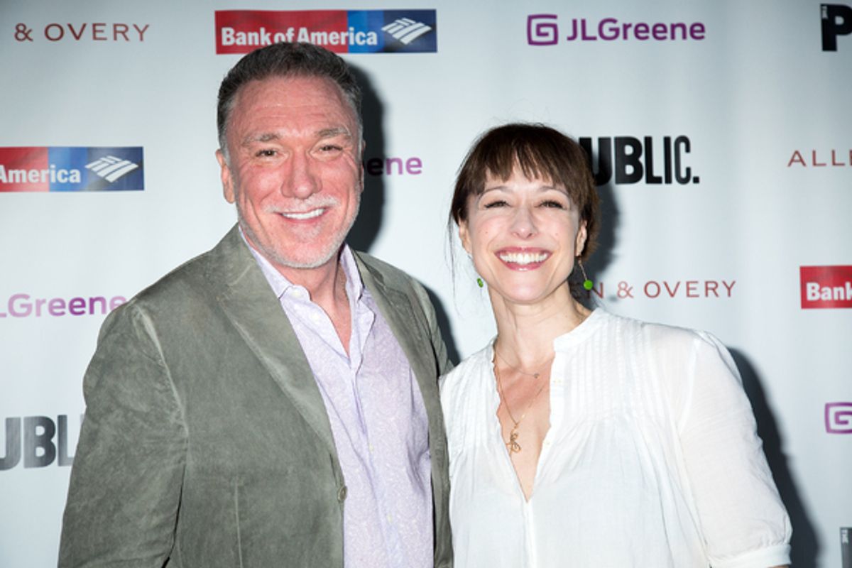 Patrick Page, Paige Davis at 