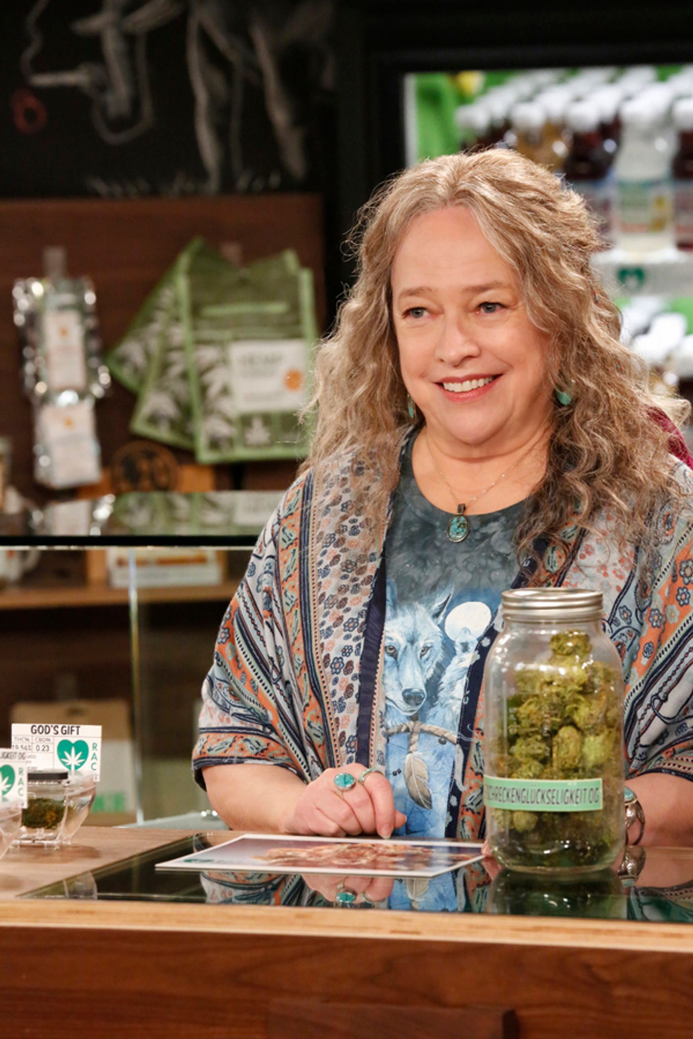 Photo Flash: Netflix Shares First Photos of Kathy Bates in DISJOINTED  Image