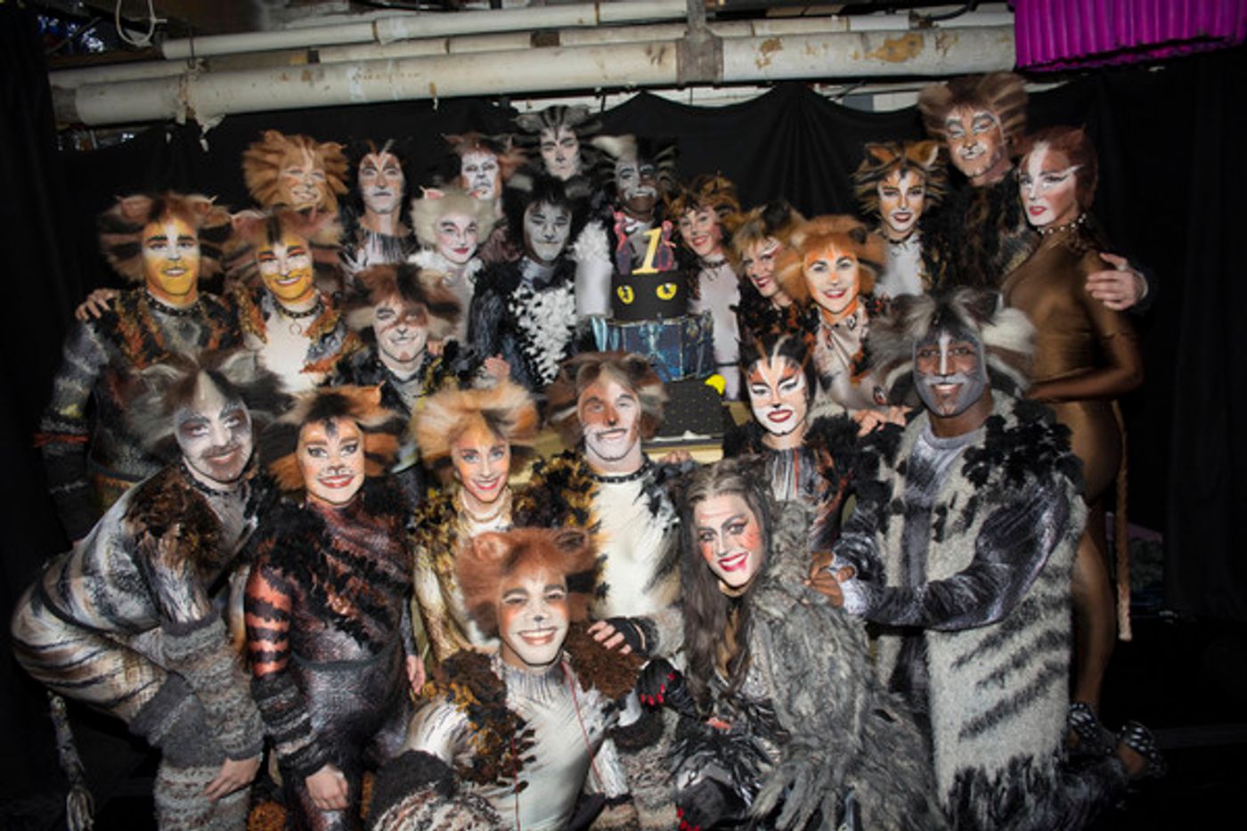 Photo Flash: CATS Revival Claws Into Cake, Celebrates One Year on Broadway  Image