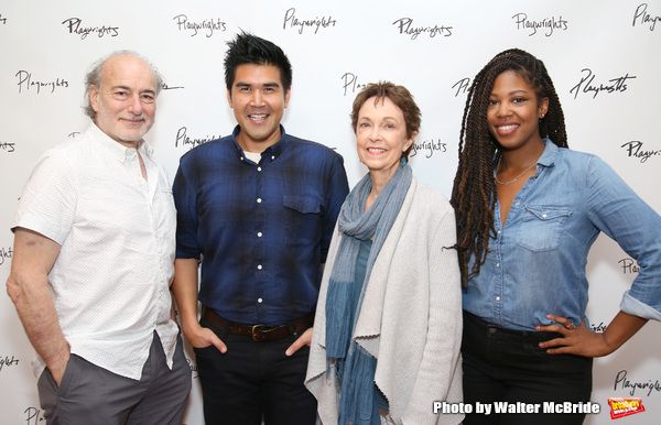 Peter Friedman, Pun Bandhu, Deanna Dunagan and Marinda Anderson  Photo