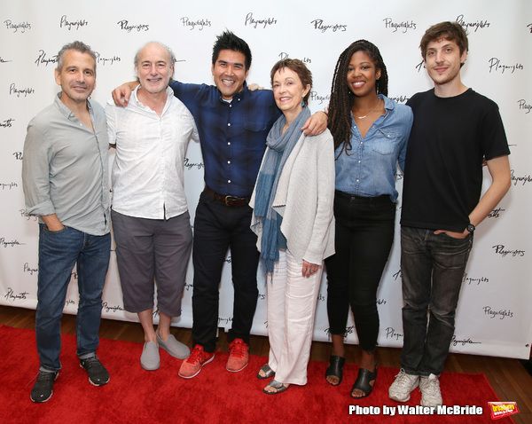 Director David Cromer, Peter Friedman, Pun Bandhu, Deanna Dunagan, Marinda Anderson a Photo
