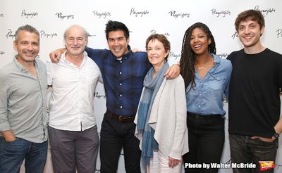 Director David Cromer, Peter Friedman, Pun Bandhu, Deanna Dunagan, Marinda Anderson a Photo