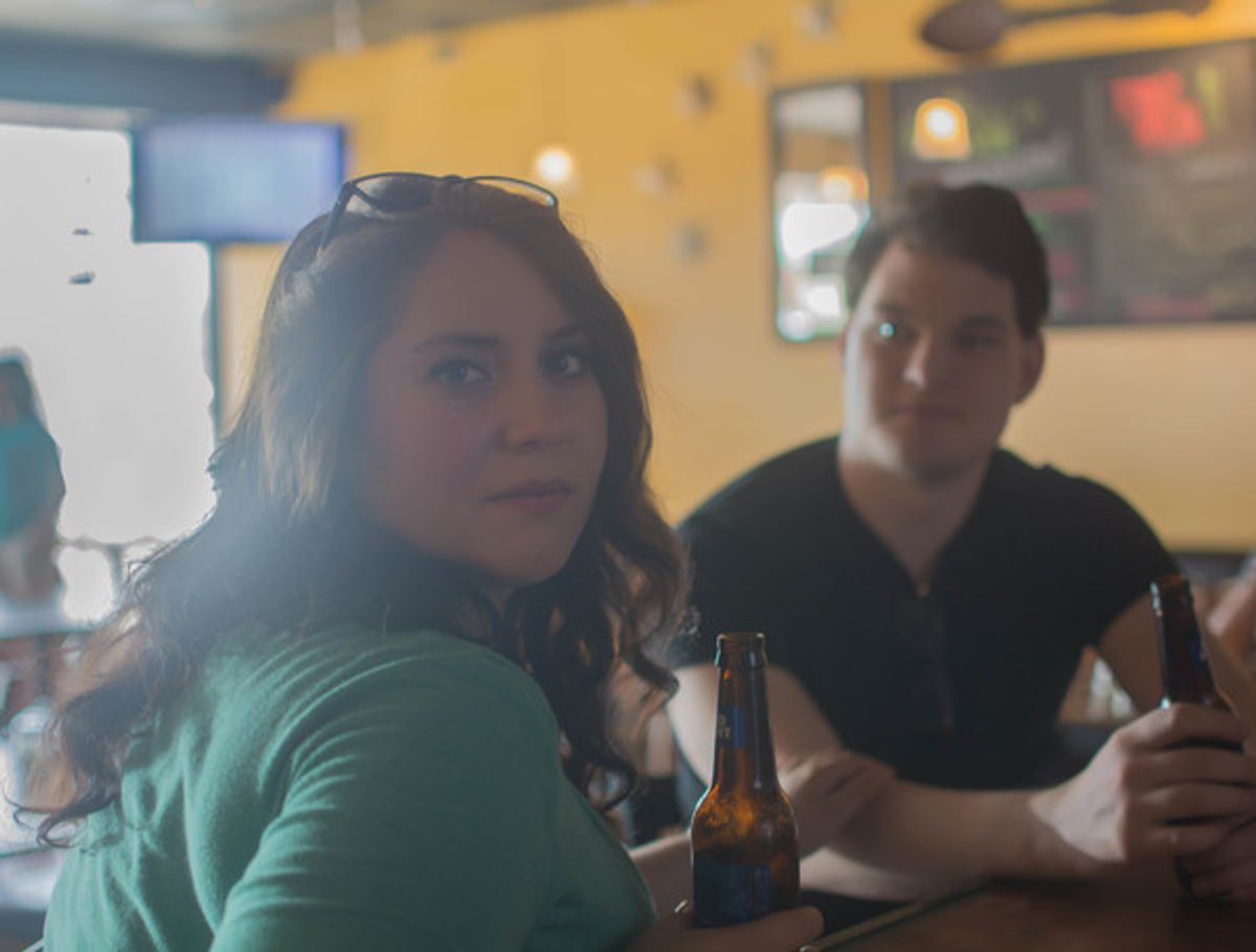 Stefany Cambra and Justin Duncan at 