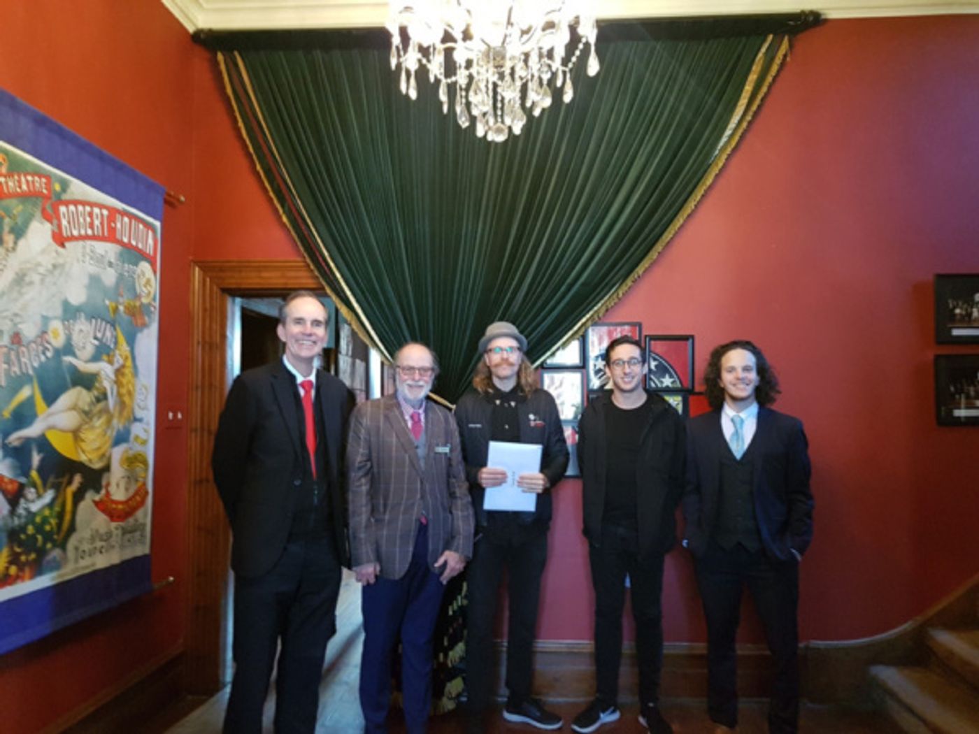 Photo Flash: Mother City's College of Magic Welcomes Jive Cape Town Funny Festival International Acts for a Special Visit  Image