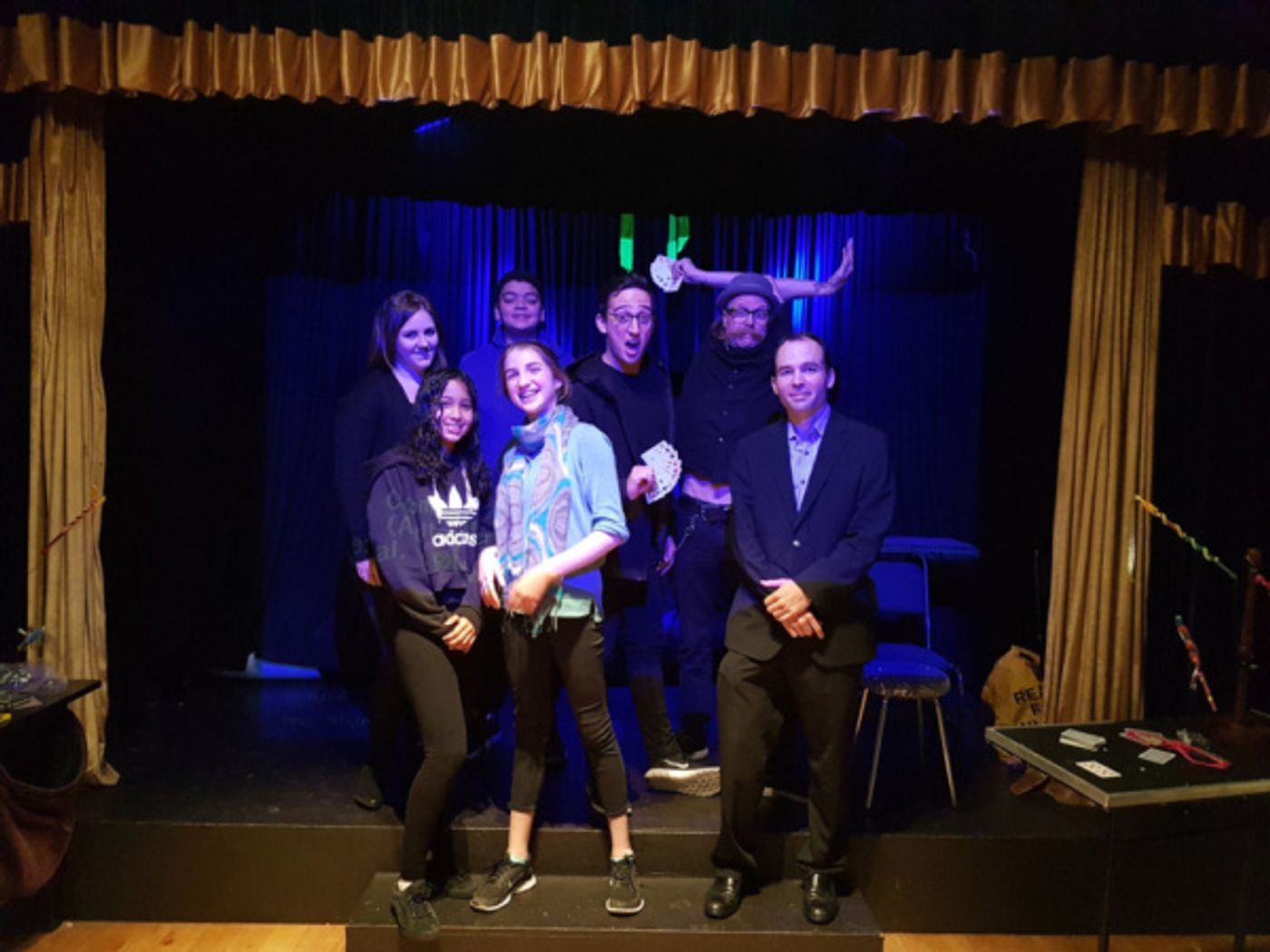 Photo Flash: Mother City's College of Magic Welcomes Jive Cape Town Funny Festival International Acts for a Special Visit  Image