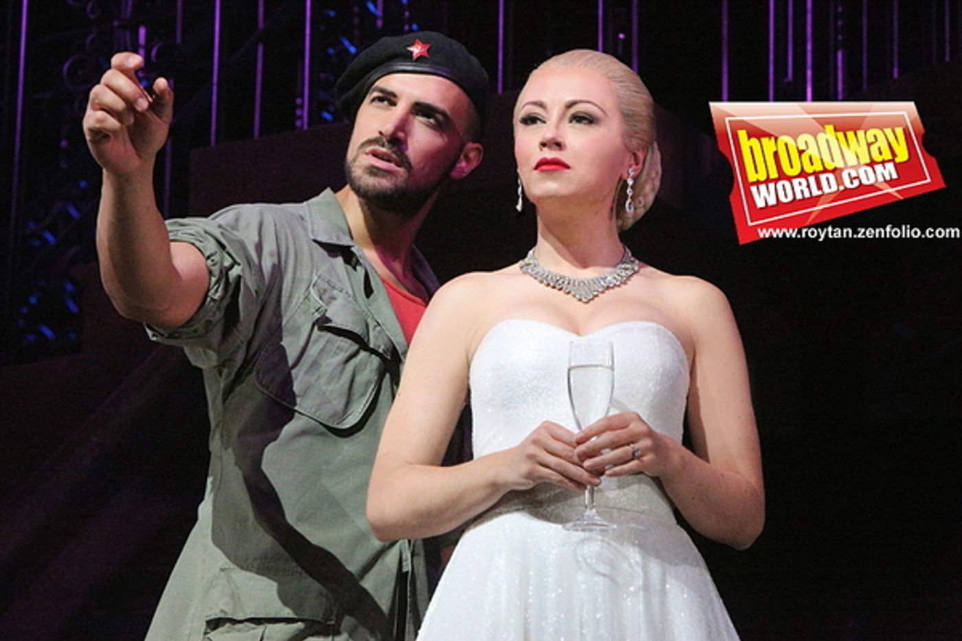 Photo Coverage: EVITA Starring Emma Hatton and Gian Marco Schiaretti Returns to the West End  Image