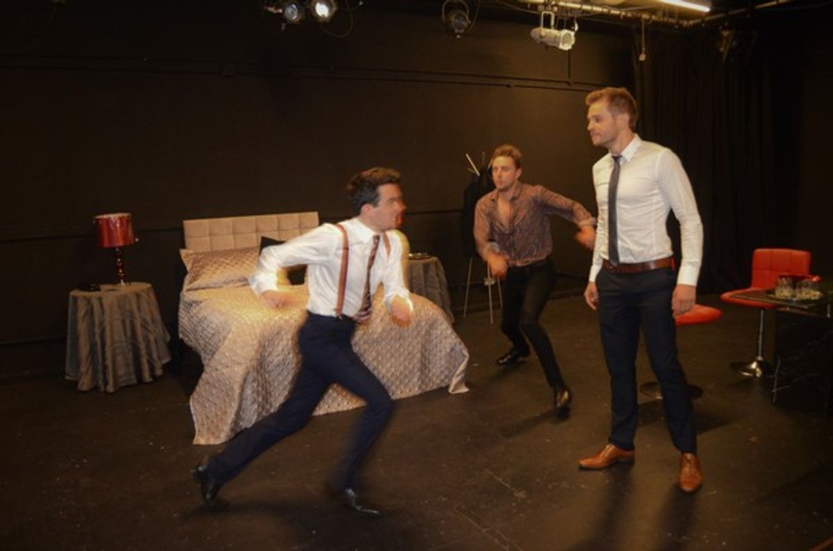 Ed Brody, Ryan Hutton, and Dario Coates  at 