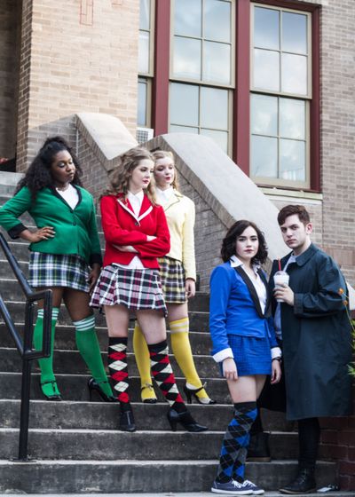 Rachael Palmer, Courtlin Parisher, Madison Friedhoff, Nicole Daniels, and Austin Colb Photo