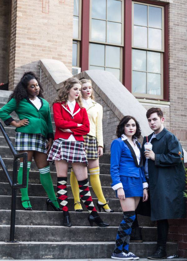 Rachael Palmer, Courtlin Parisher, Madison Friedhoff, Nicole Daniels, and Austin Colb Photo