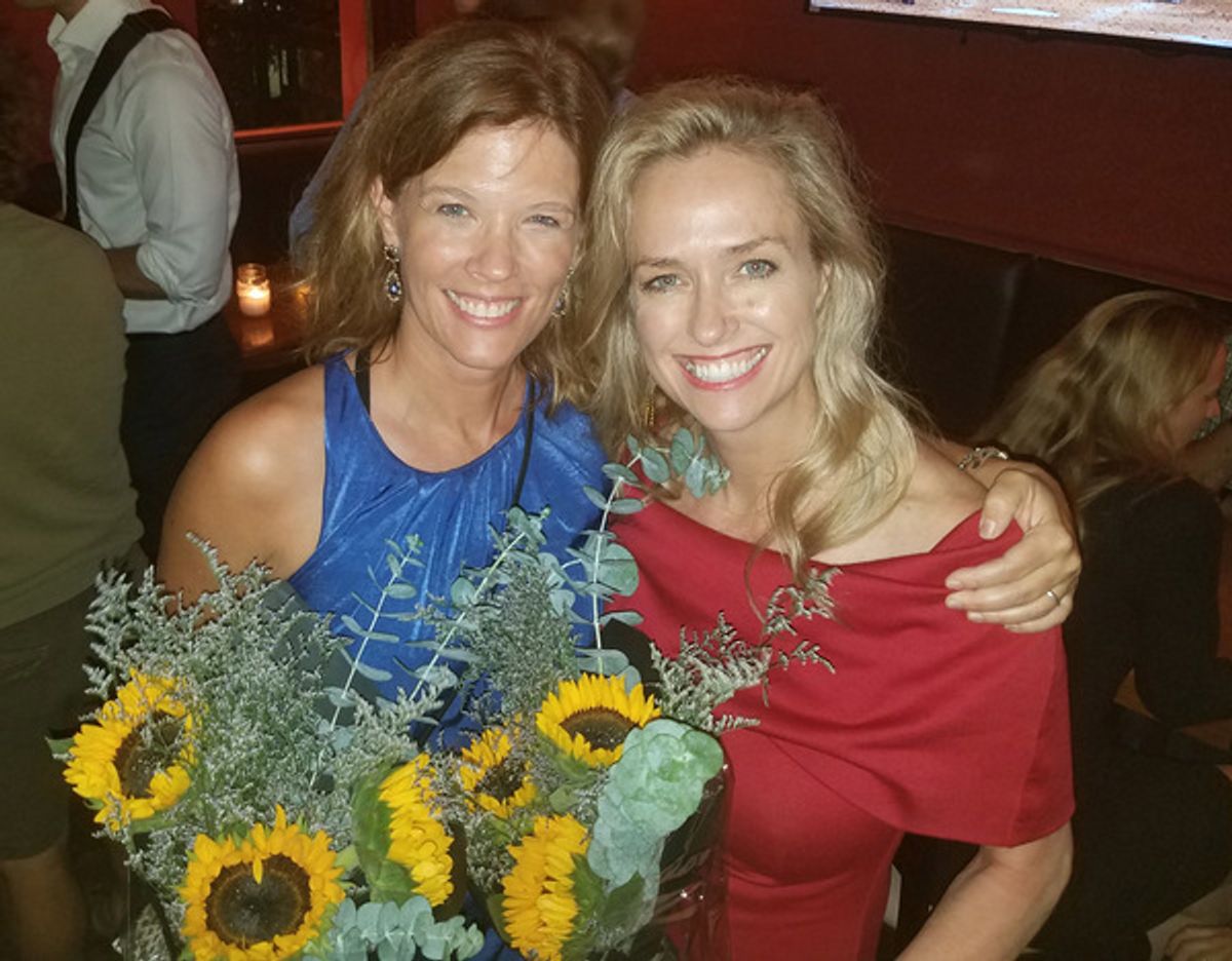 Julie Dunlap and Sara Stotts at 