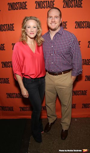 Katie Finneran and Darren Goldstein @ BroadwayWorld Katie Finneran and Darren Goldstein Photo