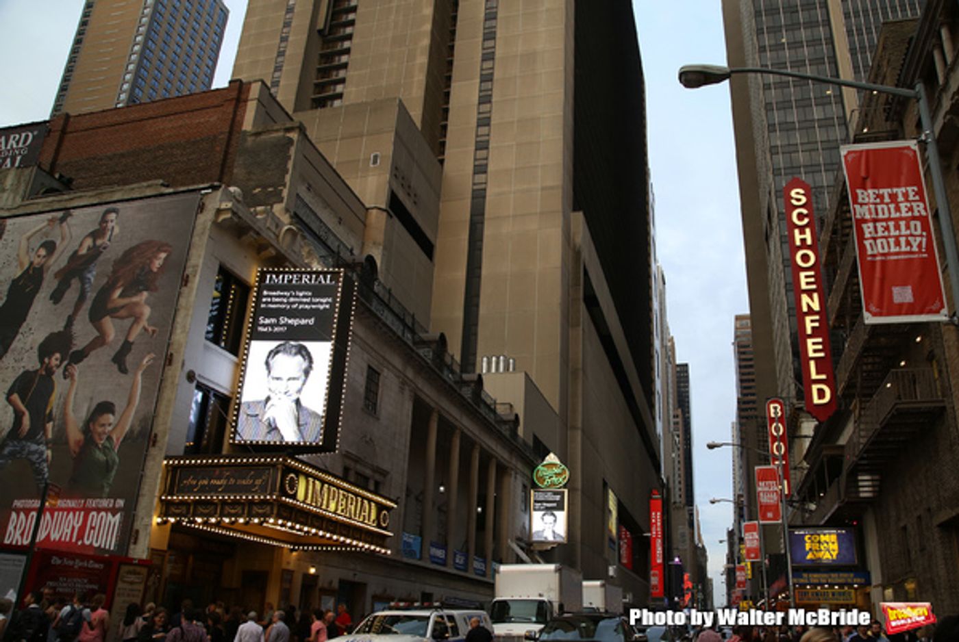Photo Coverage: Broadway Dims The Lights In Memory Of Sam Shepard Photo Coverage: Broadway Dims The Lights In Memory Of Sam Shepard Image