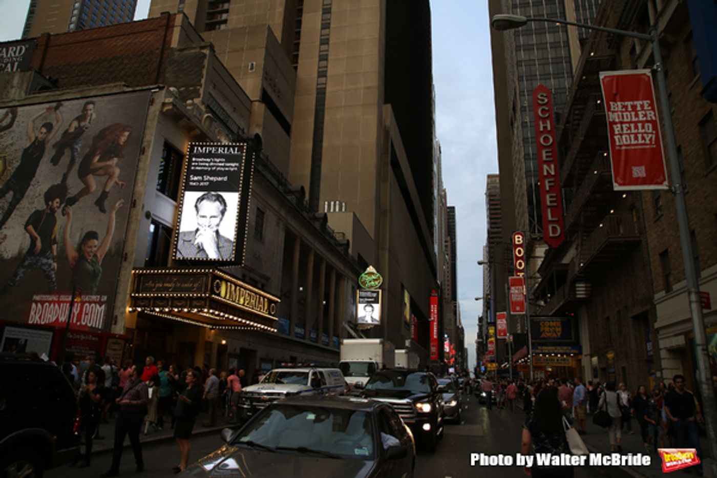 Photo Coverage: Broadway Dims The Lights In Memory Of Sam Shepard Photo Coverage: Broadway Dims The Lights In Memory Of Sam Shepard Image
