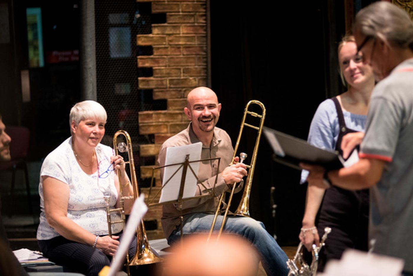 Photo Flash: In Rehearsals for BRASSED OFF at Wolverhampton Grand Theatre  Image