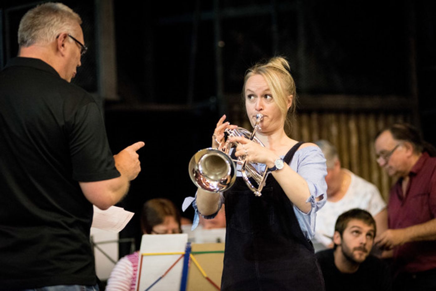 Photo Flash: In Rehearsals for BRASSED OFF at Wolverhampton Grand Theatre  Image