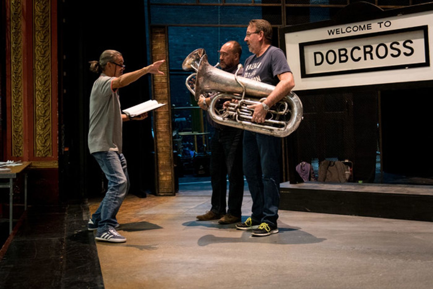 Photo Flash: In Rehearsals for BRASSED OFF at Wolverhampton Grand Theatre  Image