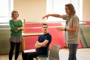 Miriam Grace Edwards, Ash Matthews and Gareth Tudor Price Photo