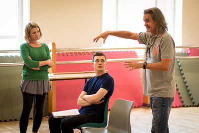 Miriam Grace Edwards, Ash Matthews and Gareth Tudor Price Photo