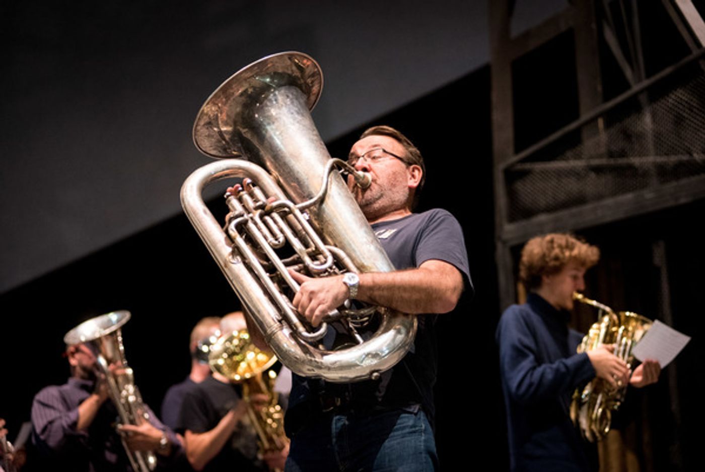 Photo Flash: In Rehearsals for BRASSED OFF at Wolverhampton Grand Theatre  Image
