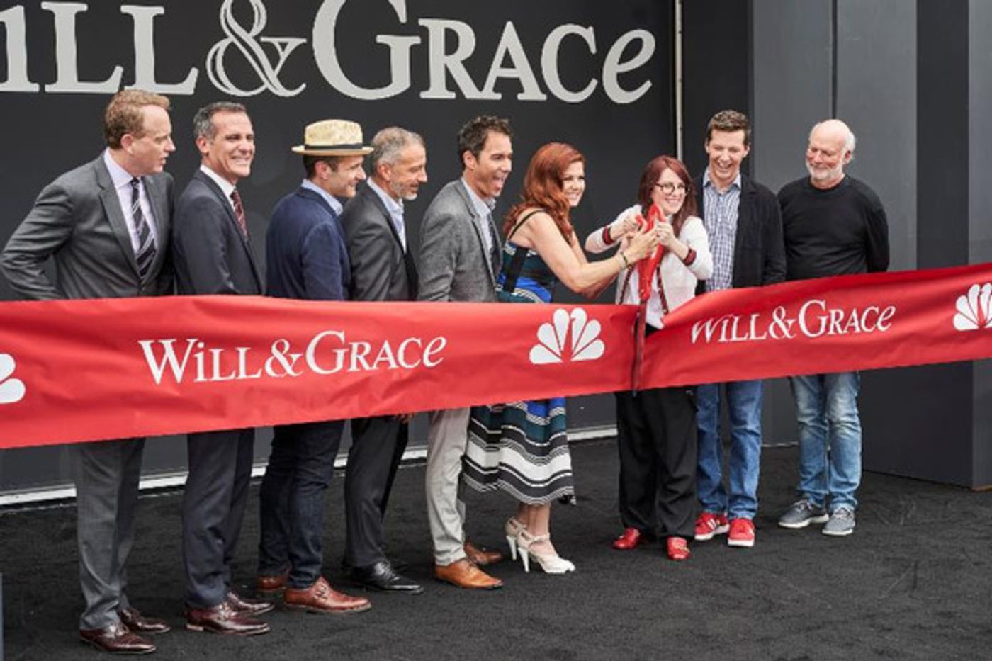 Photo Flash: LA Mayor Proclaims  'WILL & GRACE DAY' in Celebration of Start of Production  Image