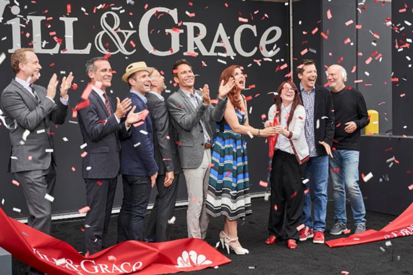 Photo Flash: LA Mayor Proclaims  'WILL & GRACE DAY' in Celebration of Start of Production  Image