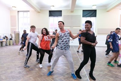 Jon Tsouras, Brenda Edwards, Rebecca Mendoza, Edward Chitticks Photo