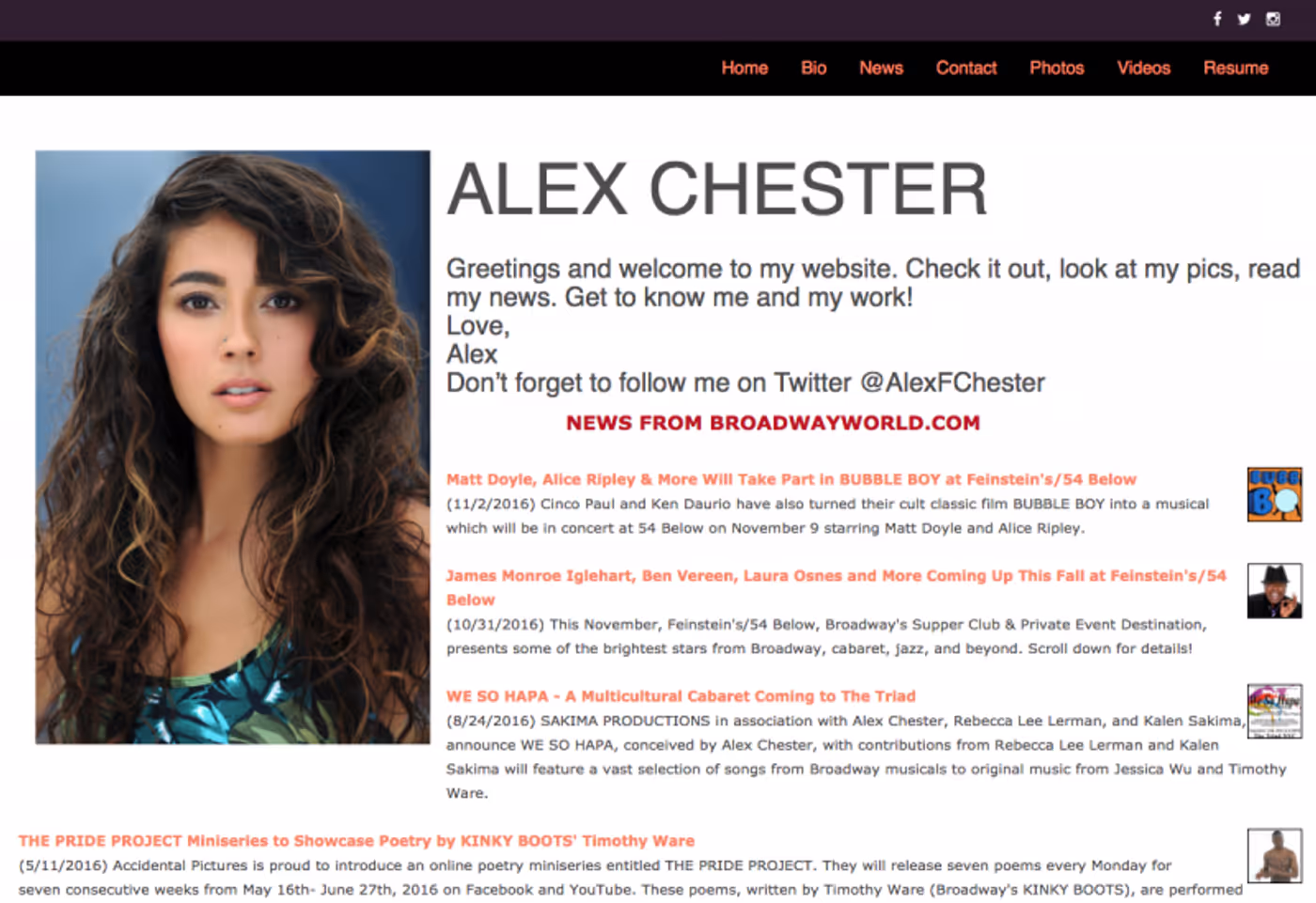 How to Add and Modify Profiles and Productions in BroadwayWorld's Database  Image