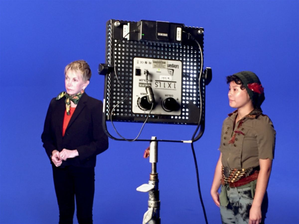 Sandy Duncan and Jaden Bonfietti.  at 