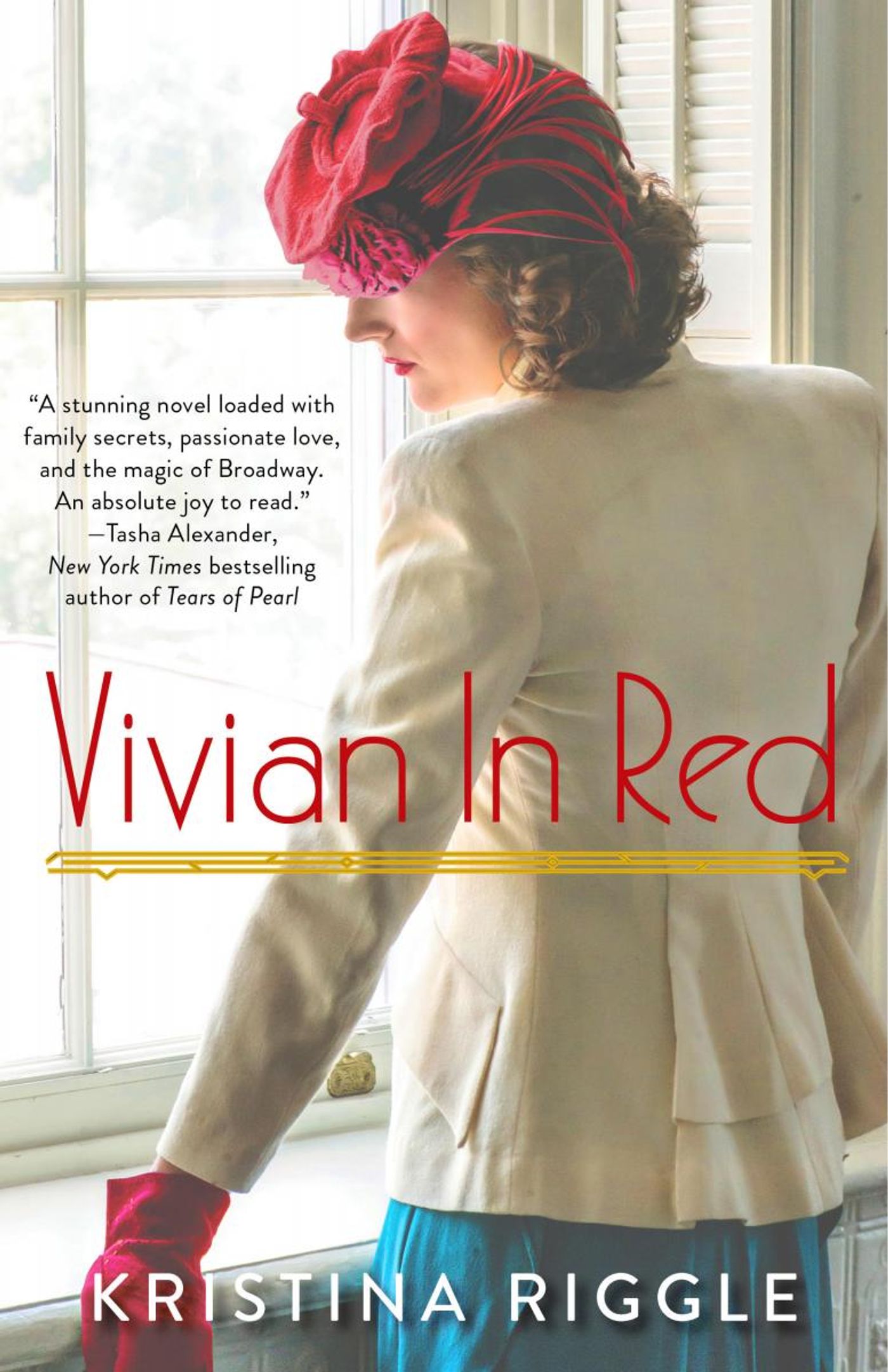 Interview: Kristina Riggle, author of Broadway-themed novel VIVIAN IN RED Image