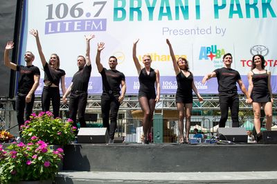 Peter Nelson, Jessica Ernest, David Bushman, Michael Scirrotto, Robyn Hurder, Donna M Photo