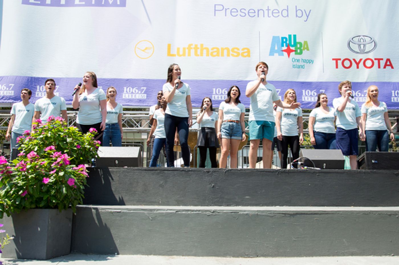 Photo Coverage: The Casts of MISS SAIGON, GREAT COMET & More Belt It Out at Bryant Park!  Image