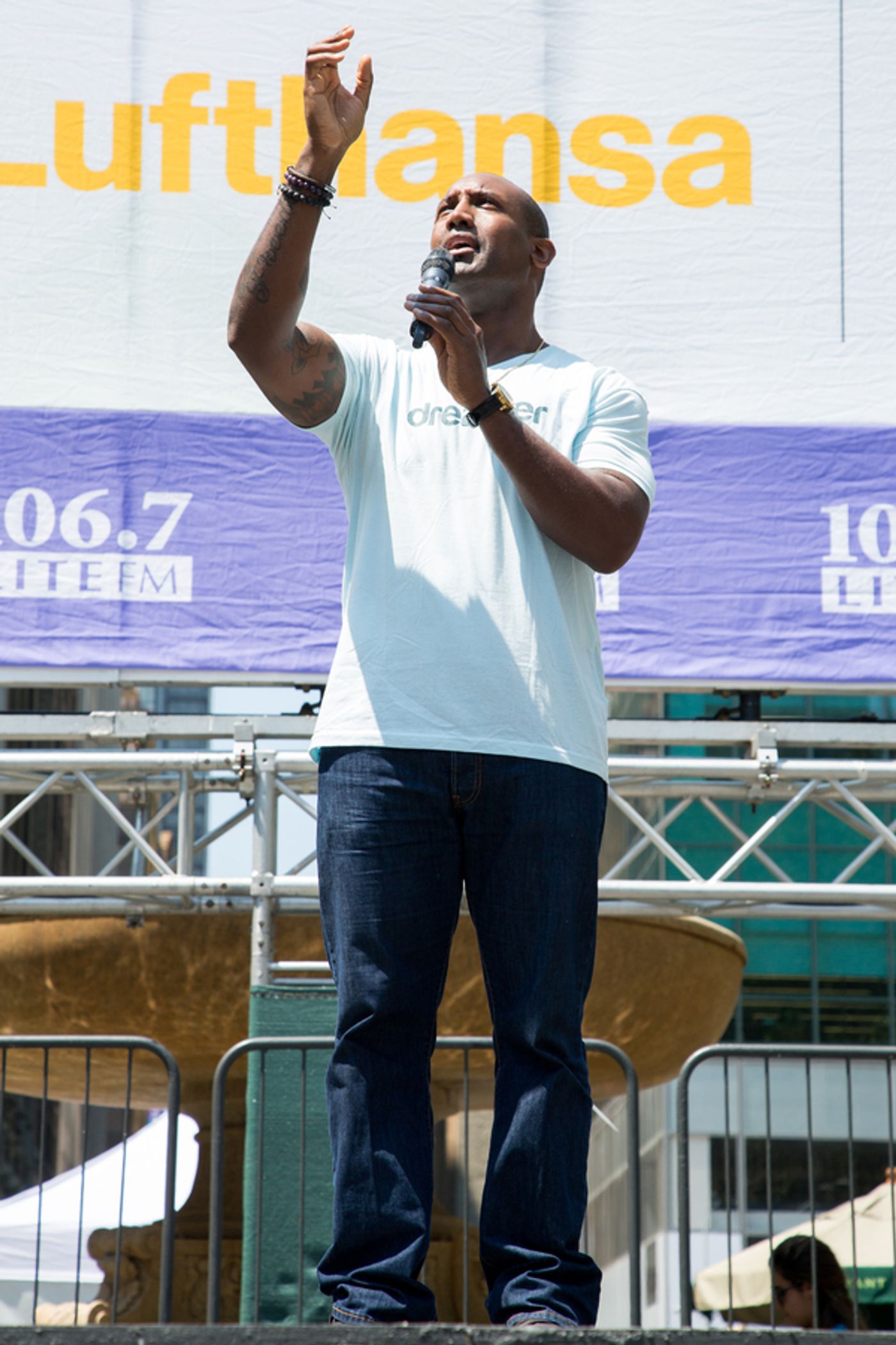 Photo Coverage: The Casts of MISS SAIGON, GREAT COMET & More Belt It Out at Bryant Park!  Image