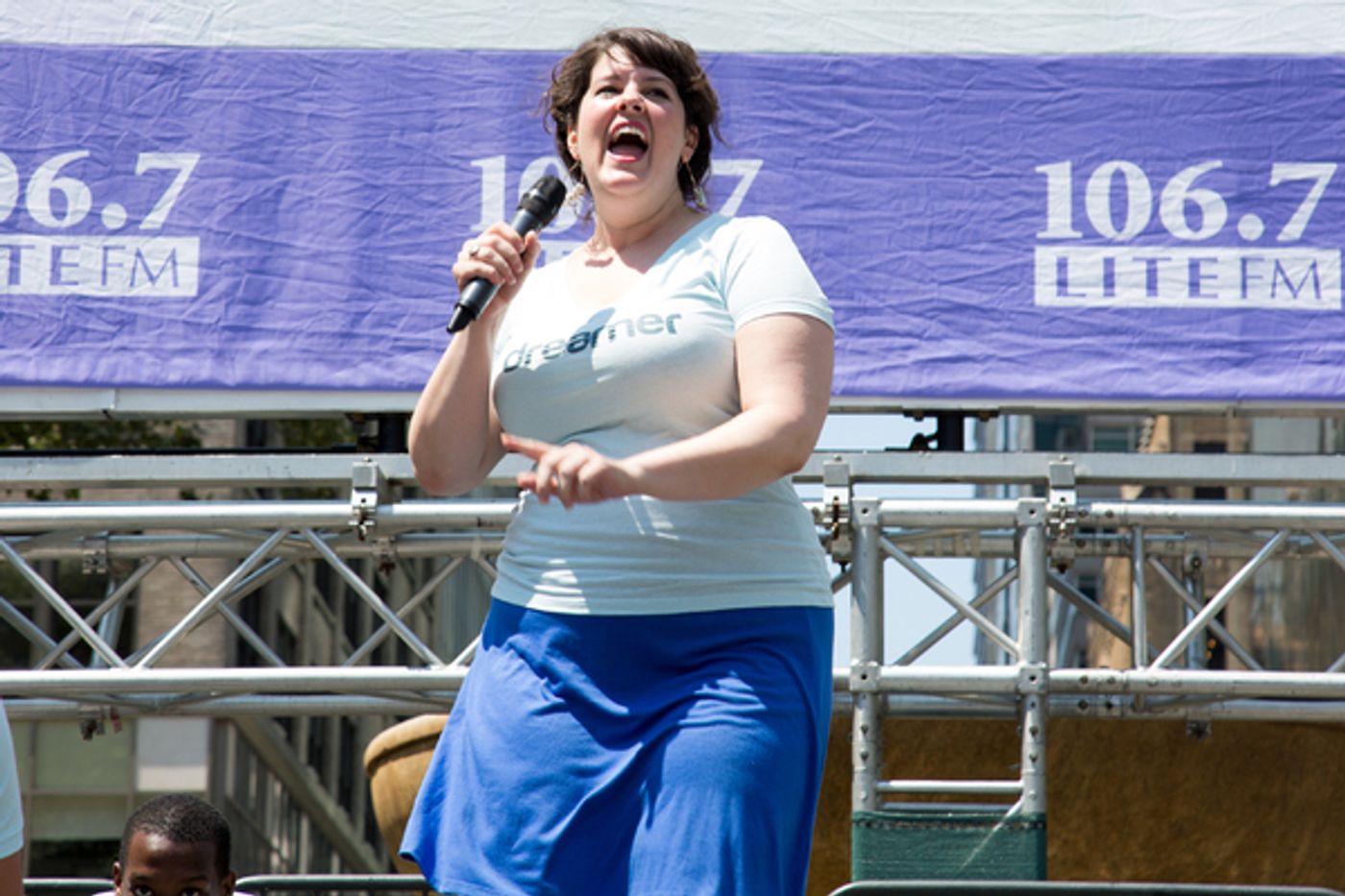 Photo Coverage: The Casts of MISS SAIGON, GREAT COMET & More Belt It Out at Bryant Park!  Image