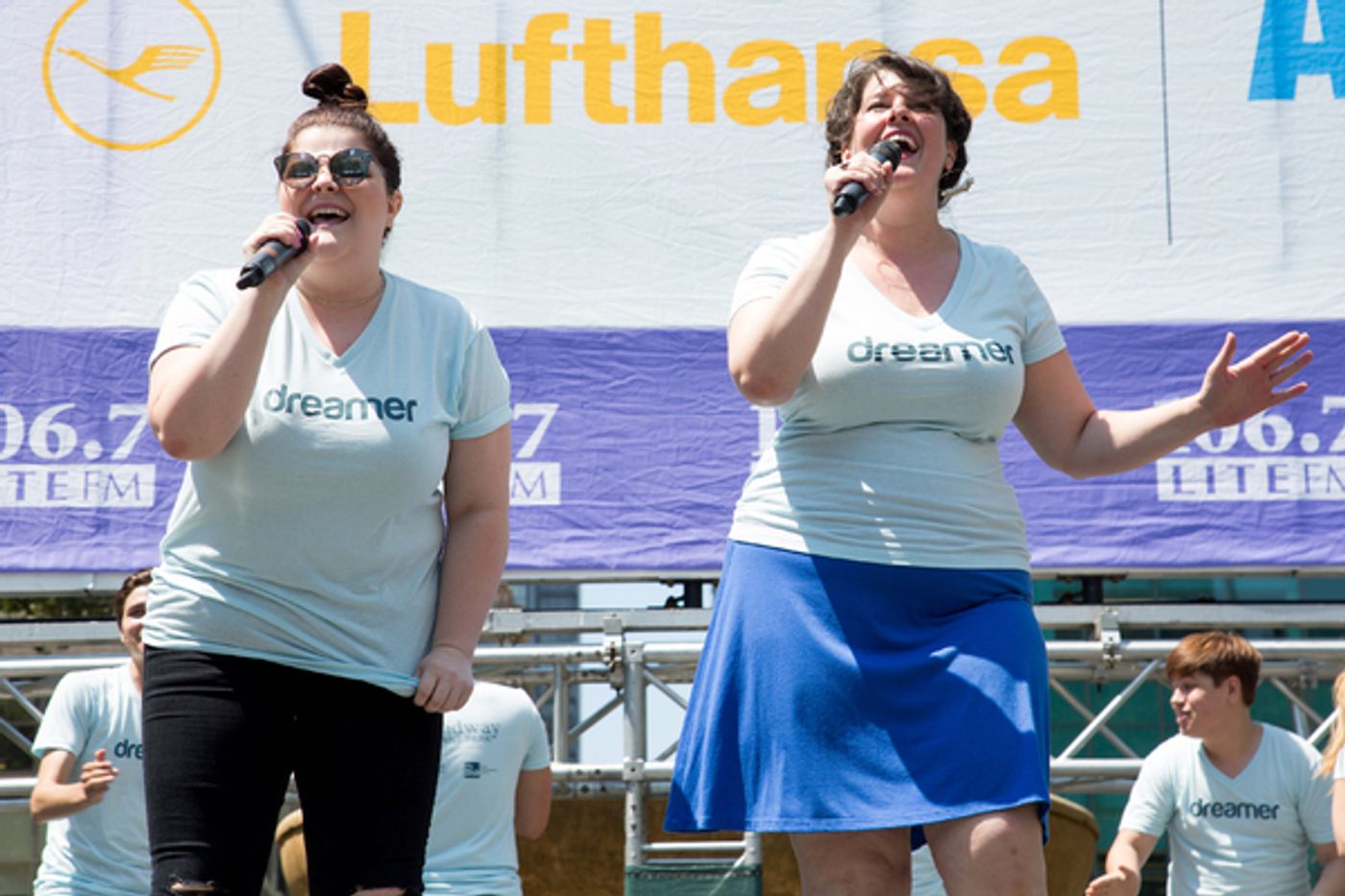Photo Coverage: The Casts of MISS SAIGON, GREAT COMET & More Belt It Out at Bryant Park!  Image