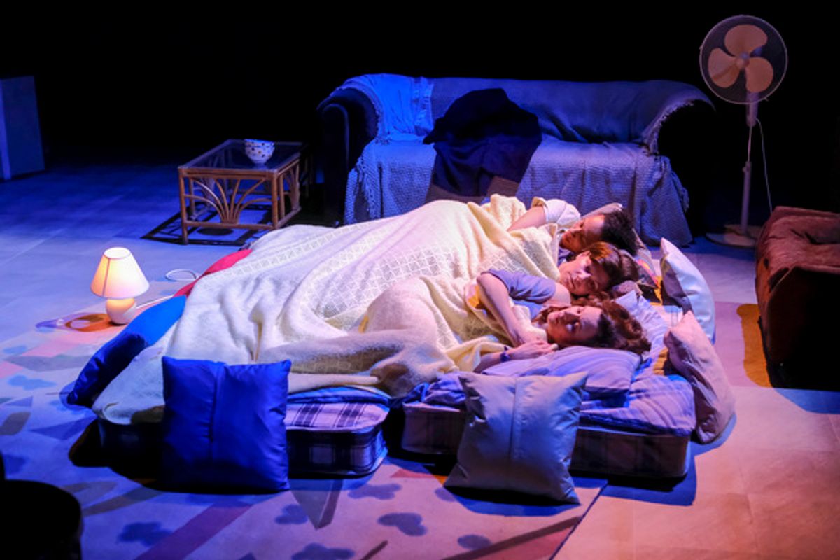 Grace Cookey-Gam, Polly Lister, and Margaret Cabourn-Smith at 