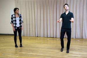 Caroline Bowman, Garrett Hawe @ BroadwayWorld Caroline Bowman, Garrett Hawe Photo