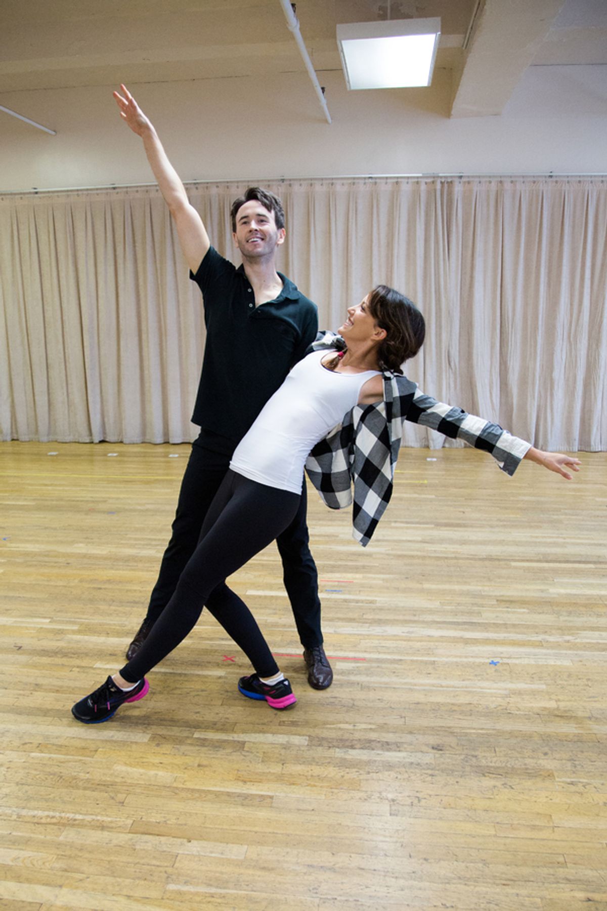 Garrett Hawe, Caroline Bowman at 