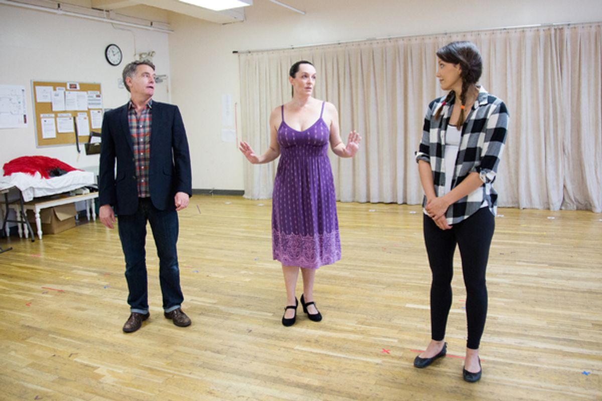 James Lloyd Reynolds, Julia Murney, Caroline Bowman at 