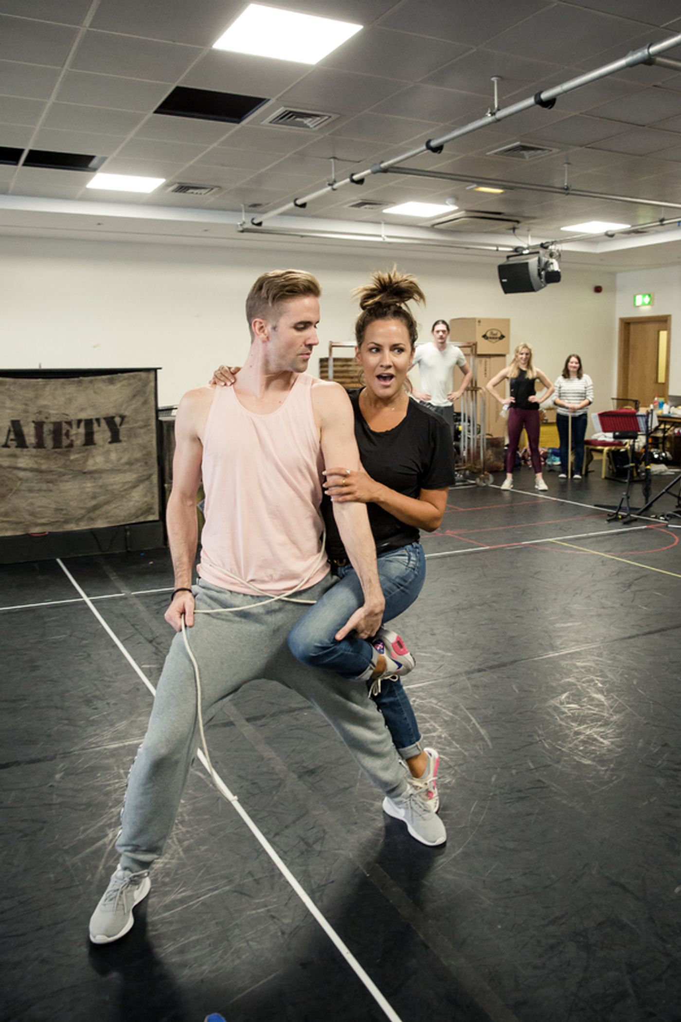 Photo Flash: The Cast of the UK Tour of CRAZY FOR YOU  Has Got Rhythm!  Image