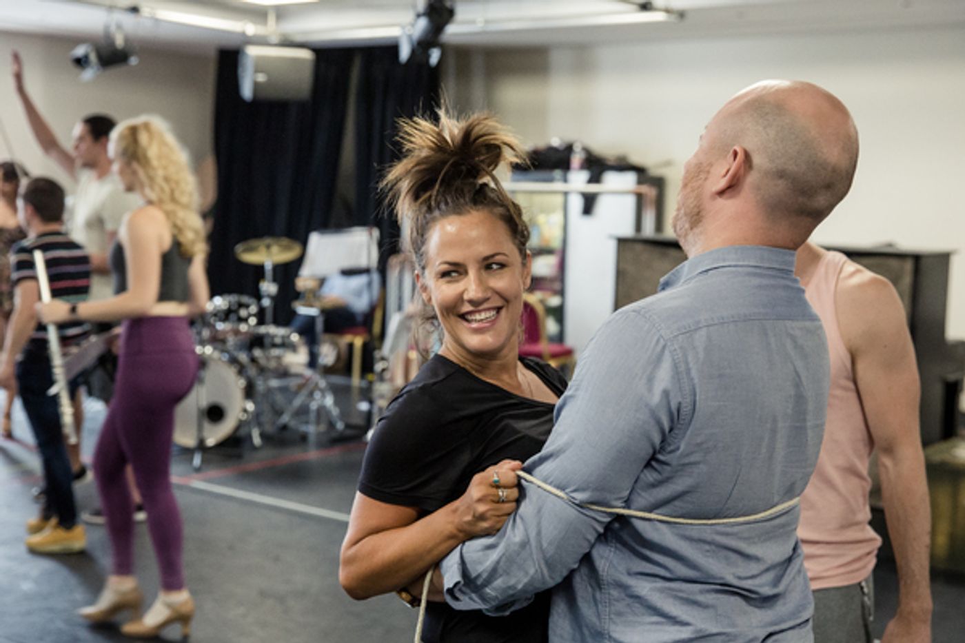 Photo Flash: The Cast of the UK Tour of CRAZY FOR YOU  Has Got Rhythm!  Image