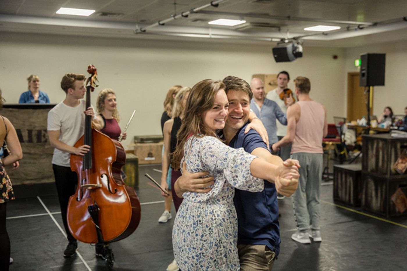Photo Flash: The Cast of the UK Tour of CRAZY FOR YOU  Has Got Rhythm!  Image