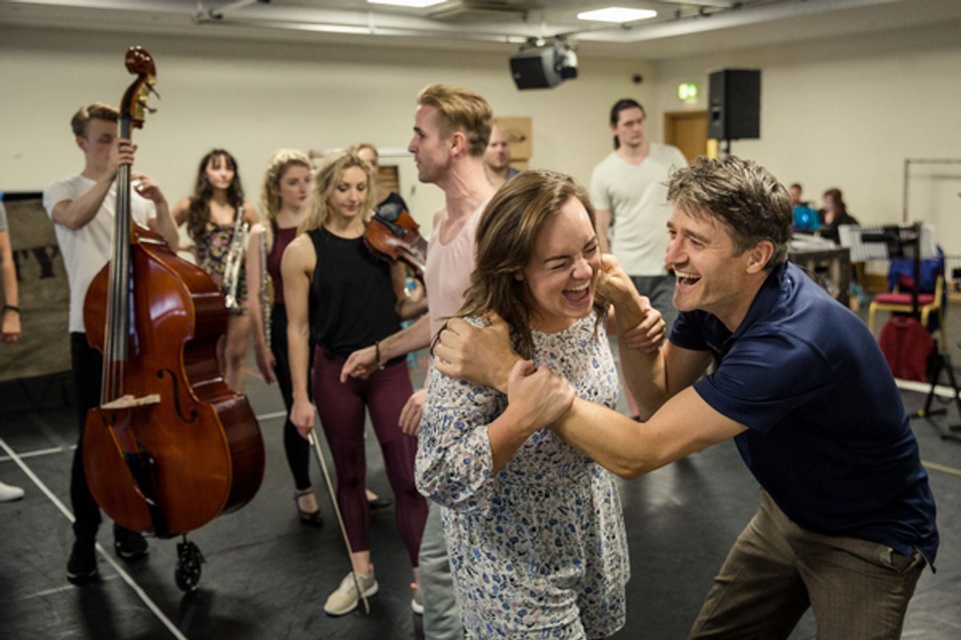 Photo Flash: The Cast of the UK Tour of CRAZY FOR YOU  Has Got Rhythm!  Image