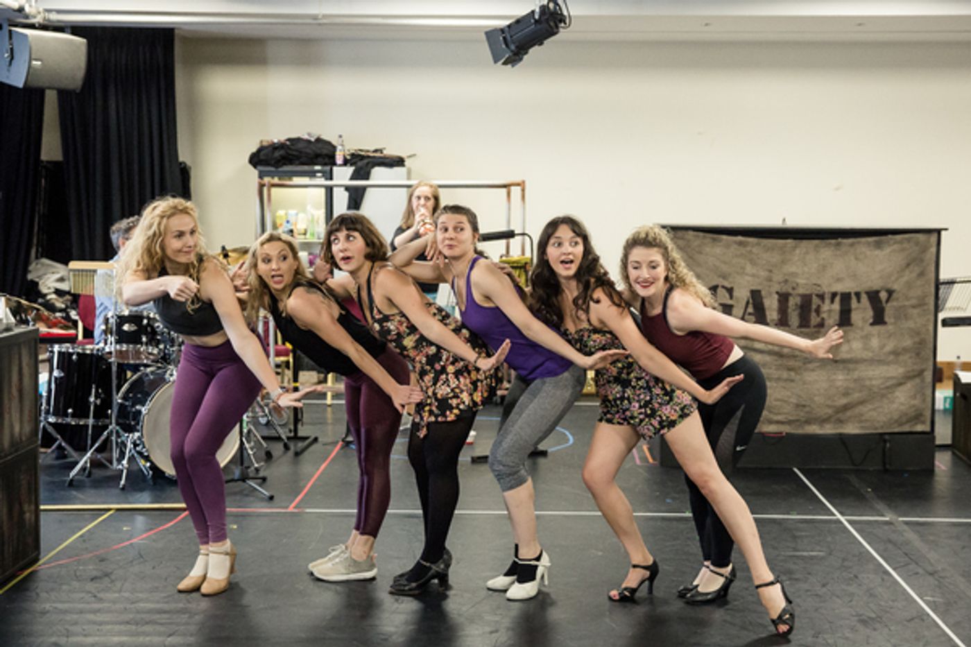 Photo Flash: The Cast of the UK Tour of CRAZY FOR YOU  Has Got Rhythm!  Image